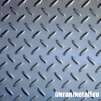 Картинка - Листы рифленые 10 мм ромб